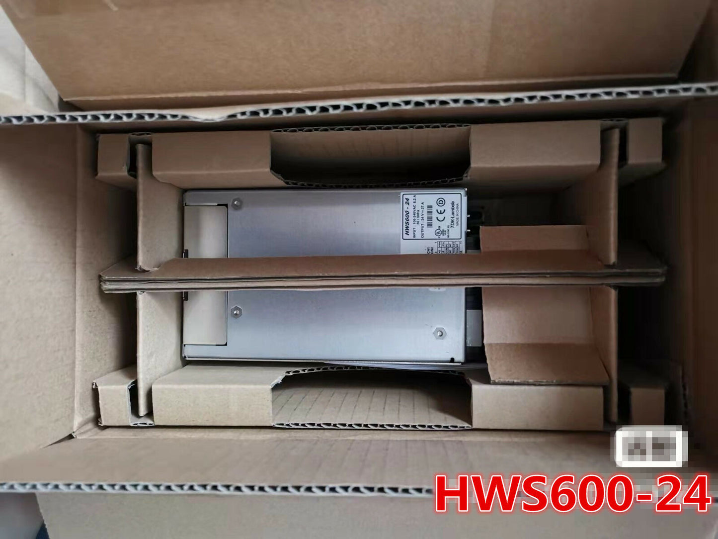 new 1pcs TDK-LAMBDA HWS600-24 24V 27A Switching Power Supply 100-240VAC 8.2A - TDK-LAMBDA