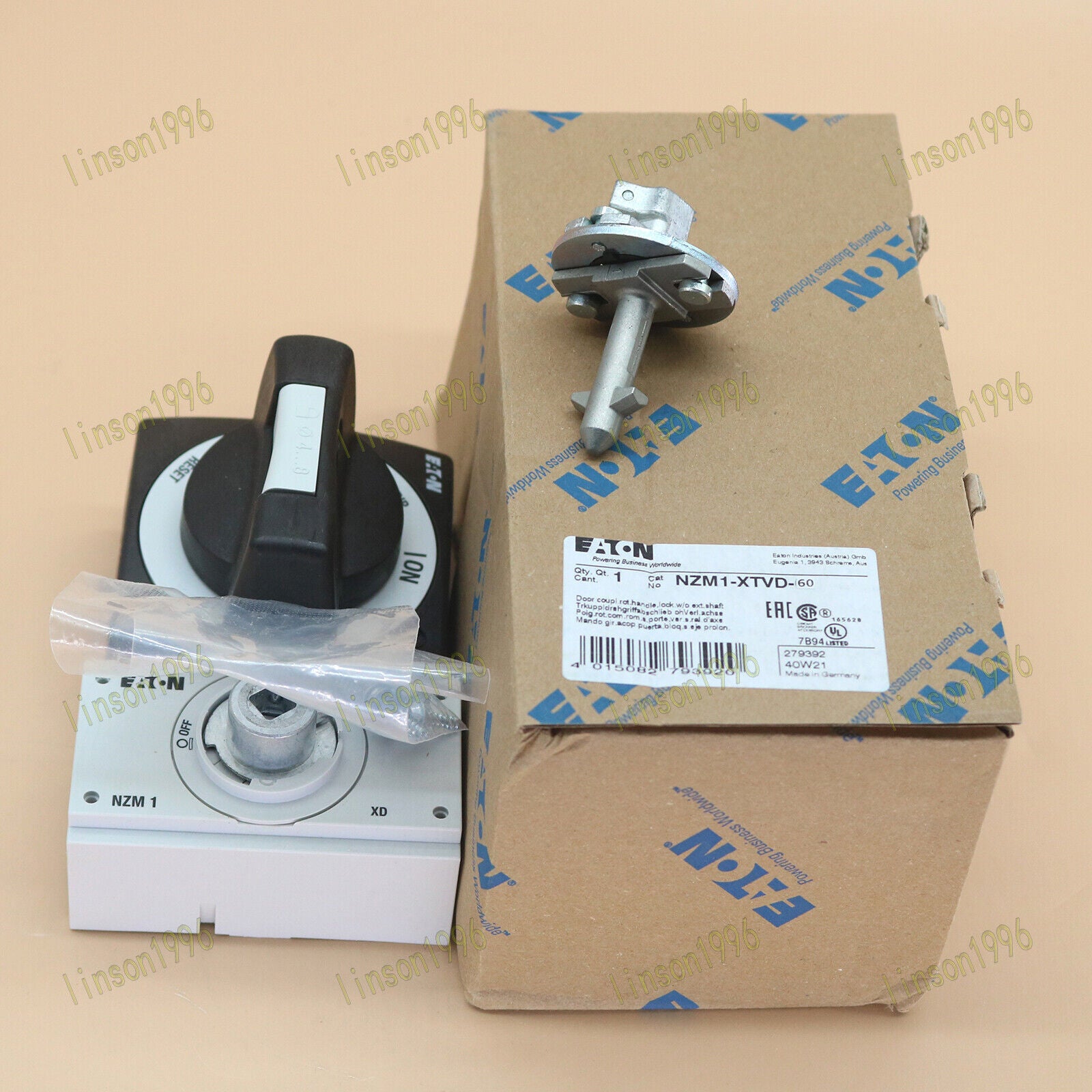 1PC NZM1-XTVD-60 EATON MOELLER Fast Ship - EATON MUELLER