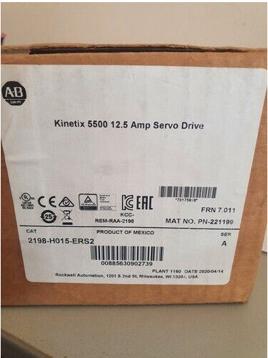 Allen Bradley 2198-H015-ERS2 Kinetix 5500 Servo Driver - ALLEN BRADLEY