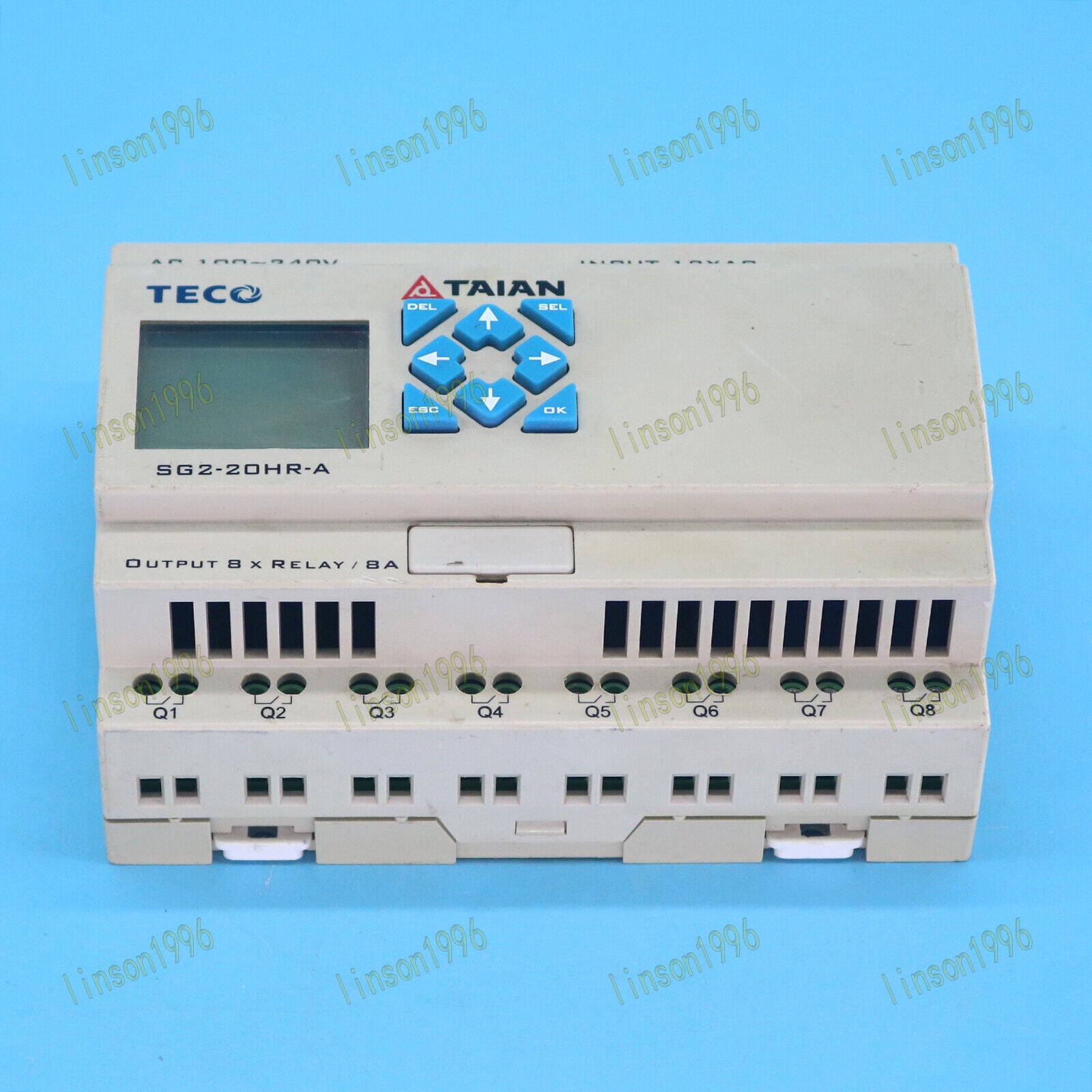 used One  For TECO SG2-20HR-A Programmable Controller Fully Tested TECO