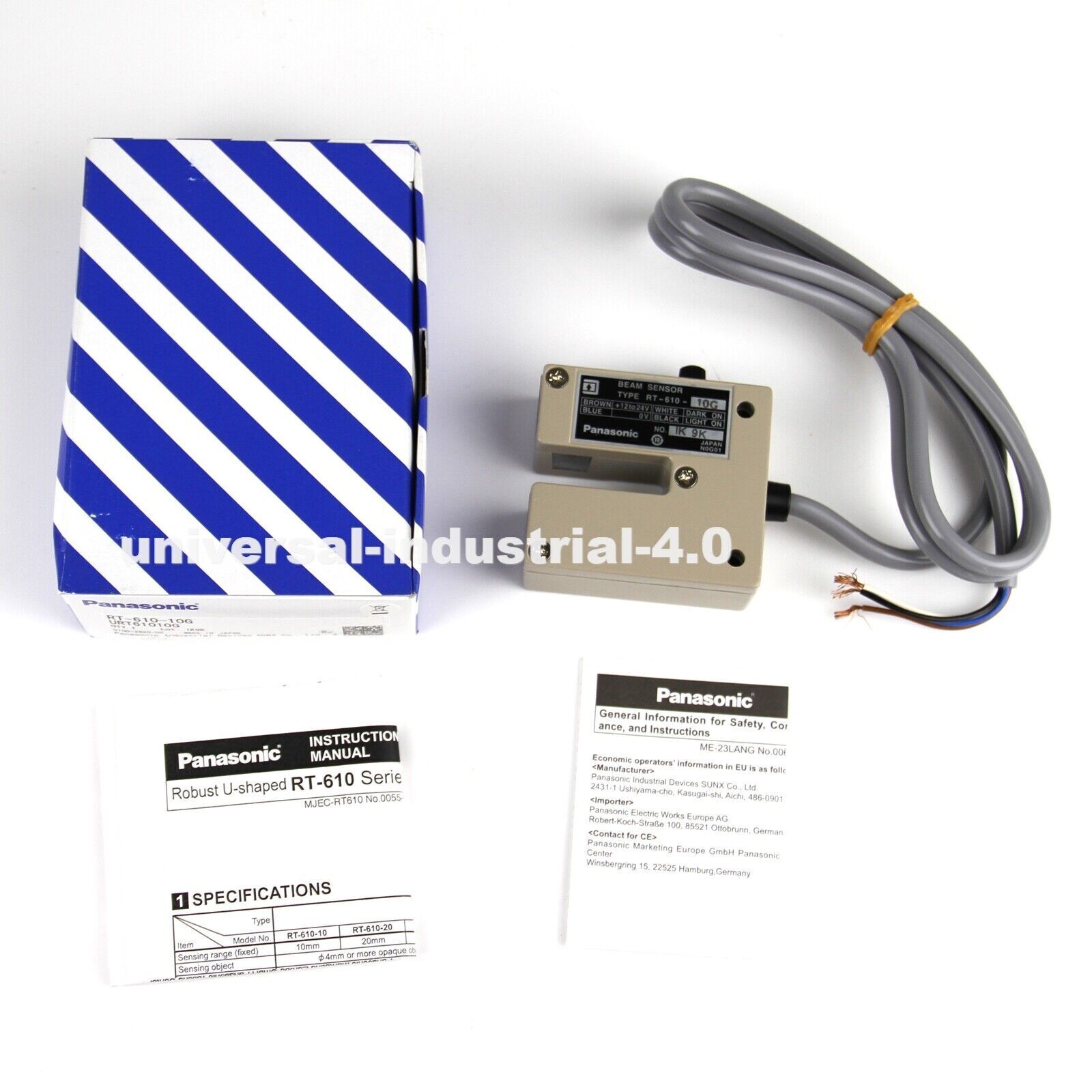 Panasonic/Sunx RT610 Beam Sensor - PANASONIC