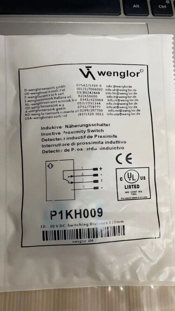 WENGLOR P1KH009 Photoelectric Sensor - WENGLOR