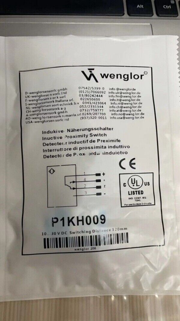 new 1PCS  WENGLOR P1KH009 Photoelectric Sensor WENGLOR