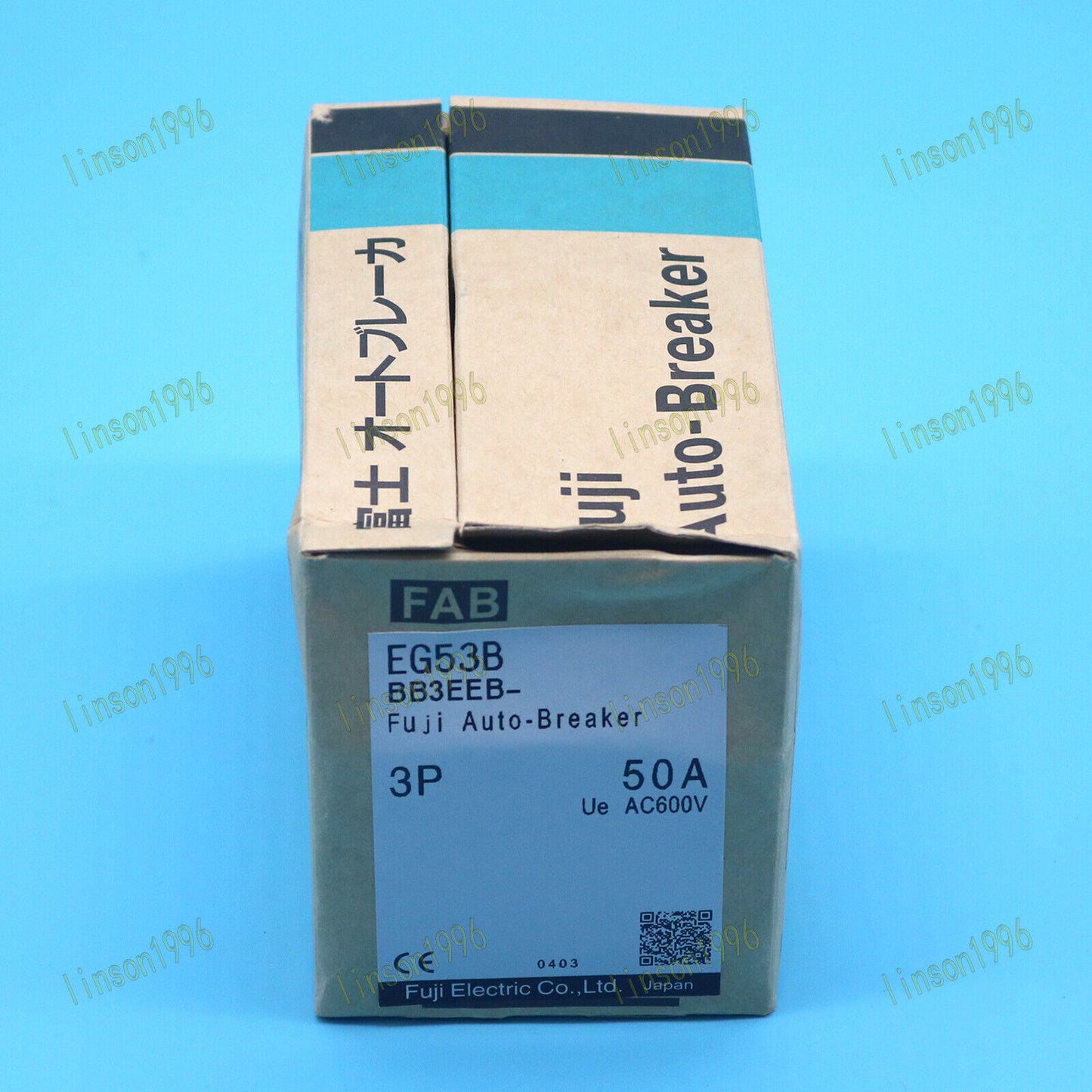 new In Box EG53B 3P 50A Fuji Auto-Breaker FAST SHIP - FUJI