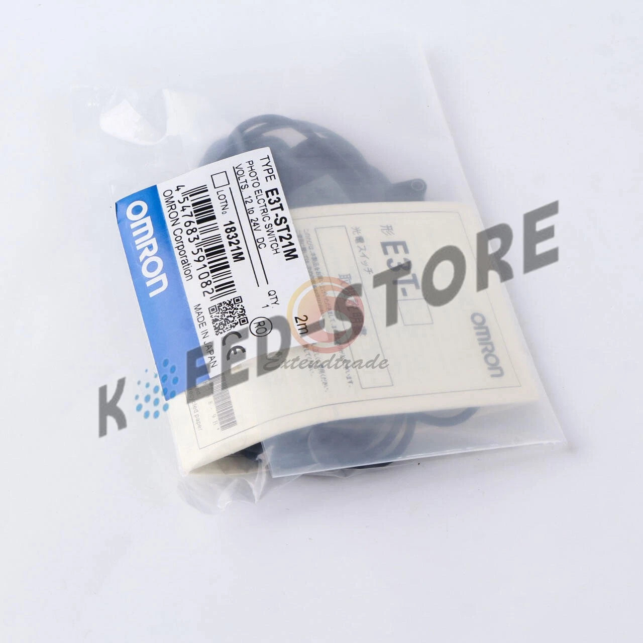 1PCS Omron E3T-ST21M E3TST21M 2M Photoelectric Sensor