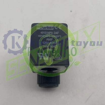 1pc Parker 491514p3 d4f 110V 13W high frequency solenoid valve coil~
