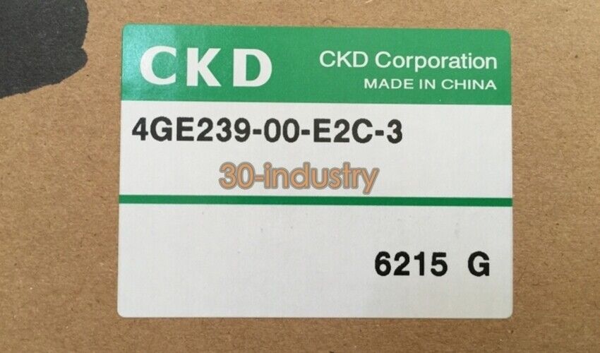 CKD 4GE239-00-E2C-3 DC24V Solenoid Valve for Efficient Operation - OMRON