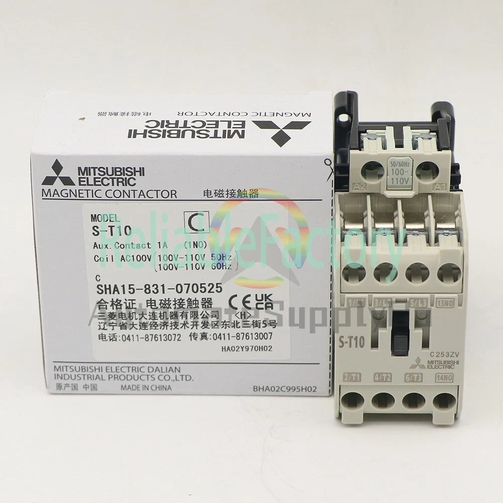 1PCS Mitsubishi S-T10 Contactor 110VAC ST10