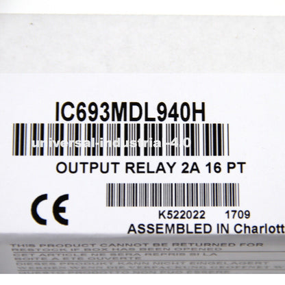 New GE FANUC IC693MDL940H Output Module in Box - FANUC