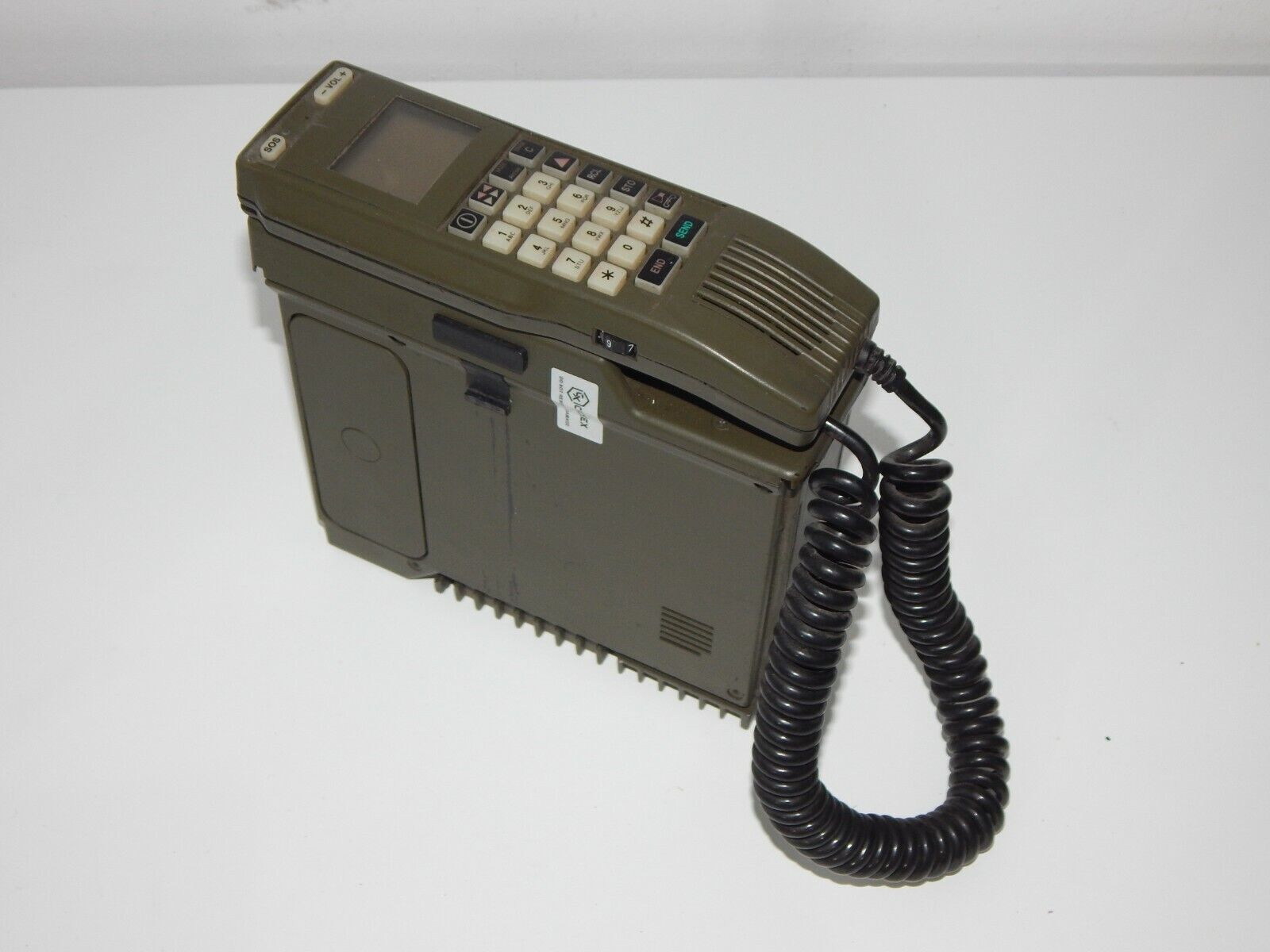 used ALCATEL 9109 DA/PA Vintage Bag Portable GSM Brick Phone - ALCATEL