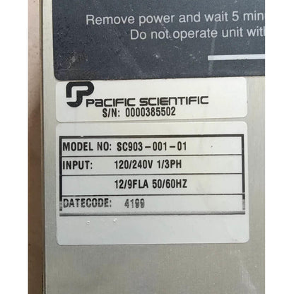 used 1PC For Pacific Scientific SC903-001-01 Servo Drive - PACIFIC SCIENTIFIC
