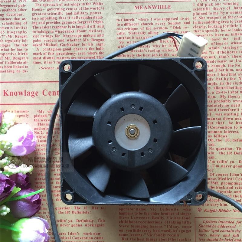 AVC 2B08038B12S 8038 DC12V 3.84A 8CM 4-Pin Server High Airflow Cooling Fan