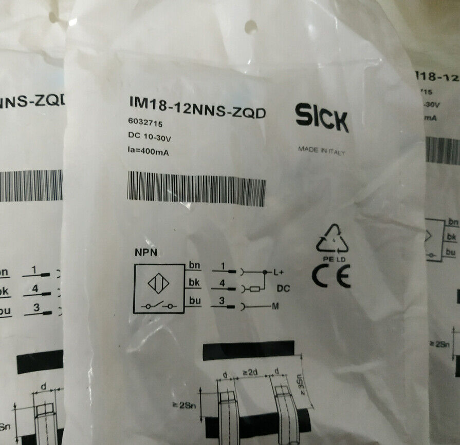 ONE SICK Proximity Switch IM18-12NNS-ZQD - ONE SICK