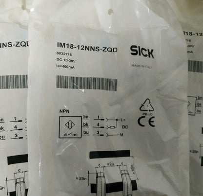 ONE SICK Proximity Switch IM18-12NNS-ZQD - ONE SICK