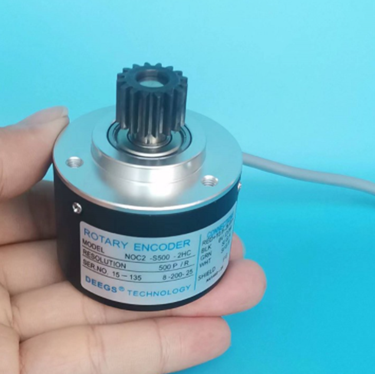 Nemicon NOC2-S500-2HC Rotary Encoder Nemicon