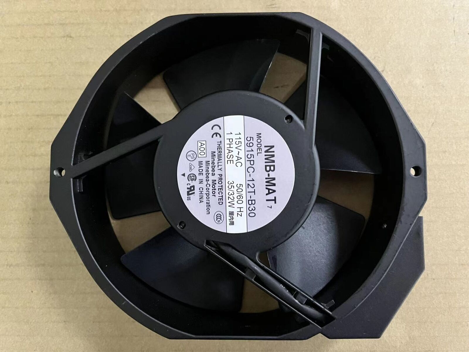 115V 50/60Hz 35W NMB-MAT 5915PC-12T-B30-A00 Fan - NMB-MAT