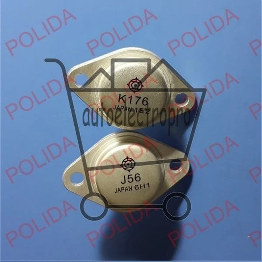 1pairs Audio Power Transistor HITACHI TO-3 2SJ56/2SK176 J56/K176