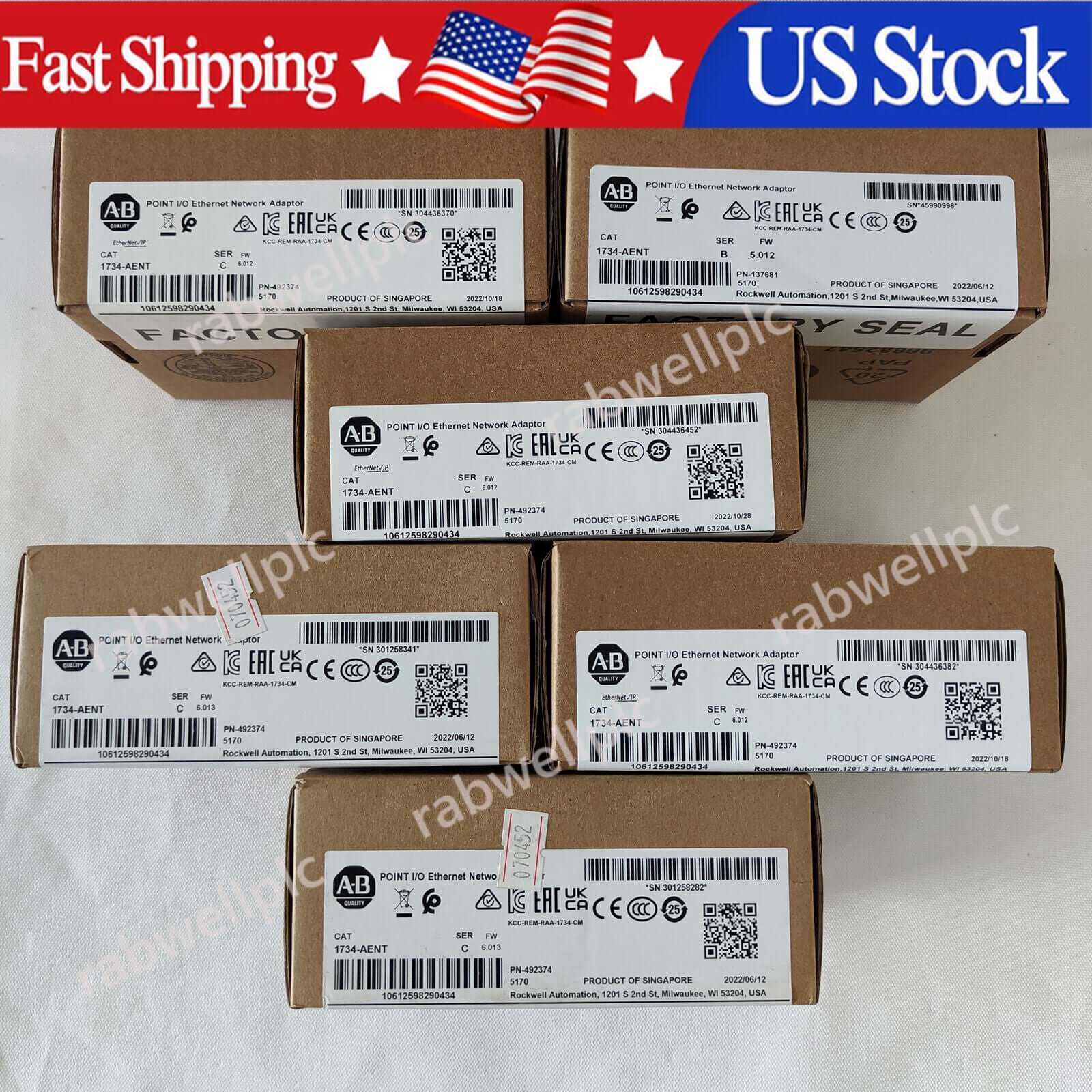 Allen-Bradley 1734-AENT Ethernet Network Adaptor - ALLEN-BRADLEY