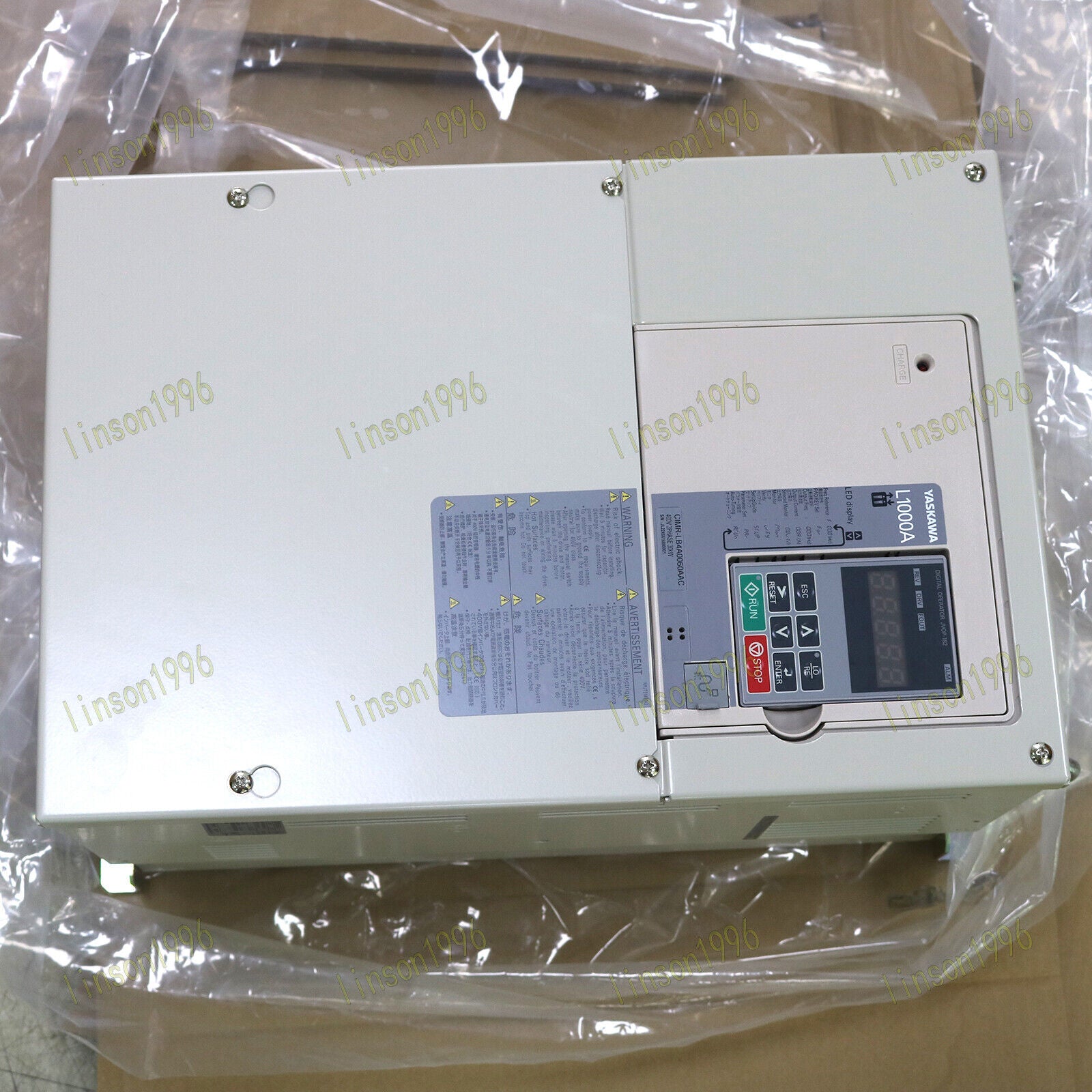 new ONE Yaskawa Inverter Model: CIMR-LB4A0060AAC, 30KW, 1-Year Warranty - YASKAWA