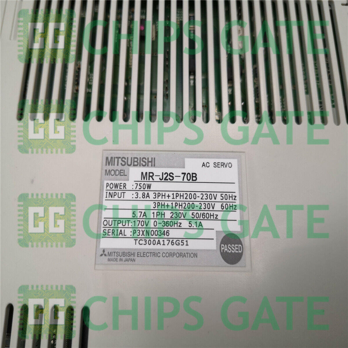 MITSUBISHI MR-J2S-70B Servo Driver - MITSUBISHI