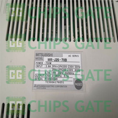 MITSUBISHI MR-J2S-70B Servo Driver - MITSUBISHI