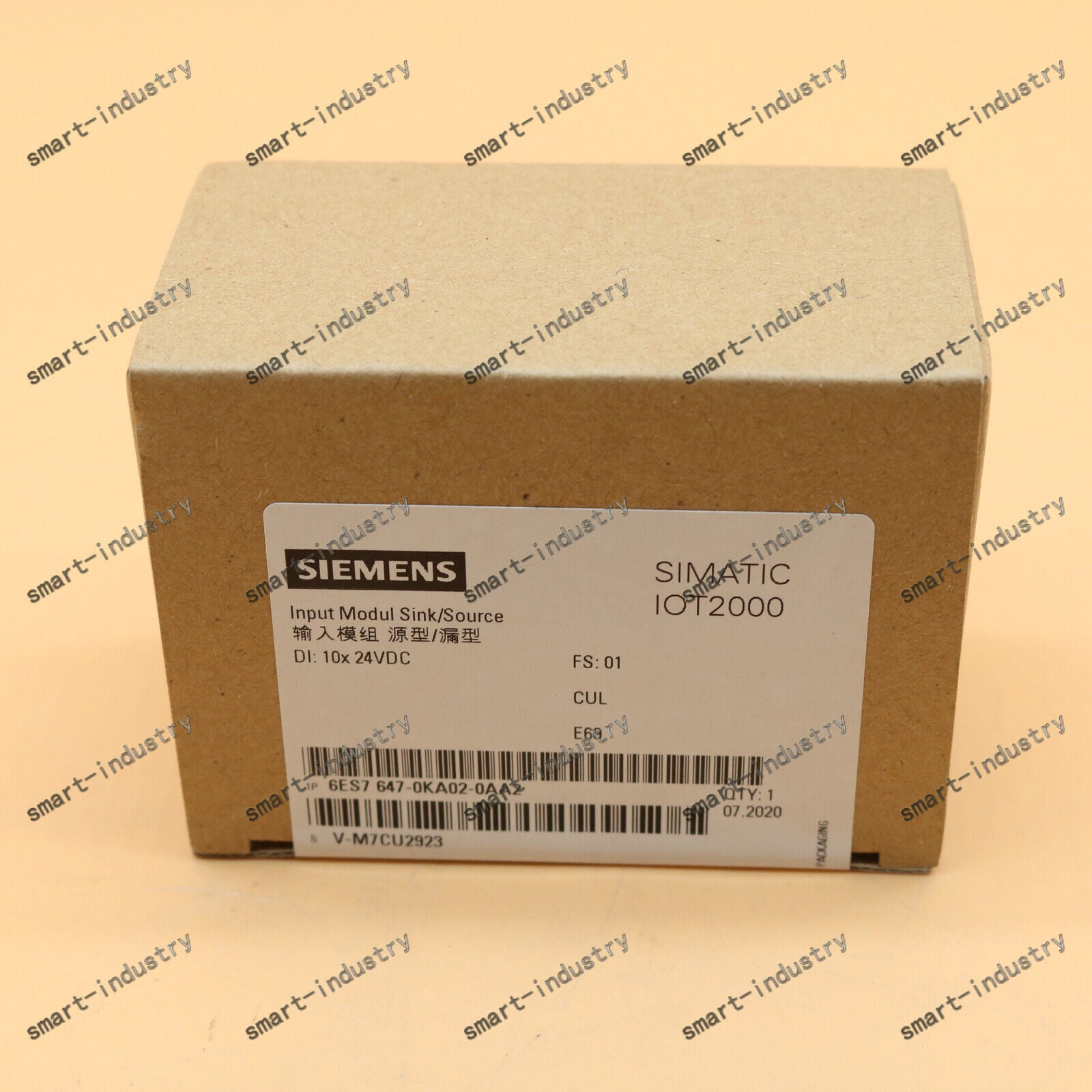 new  SIEMENS 1PS SIMATIC IOT2000 IO module 6ES7647-0KA02-0AA2