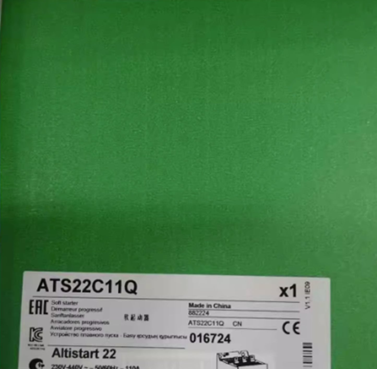 ATS22C11Q Soft Starter - One New - ONE NEW