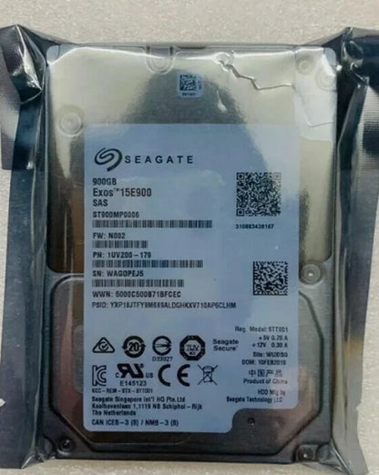 One Seagate 900GB 2.5" Hard Drive ST900MP0006 15K SAS Internal - US#u