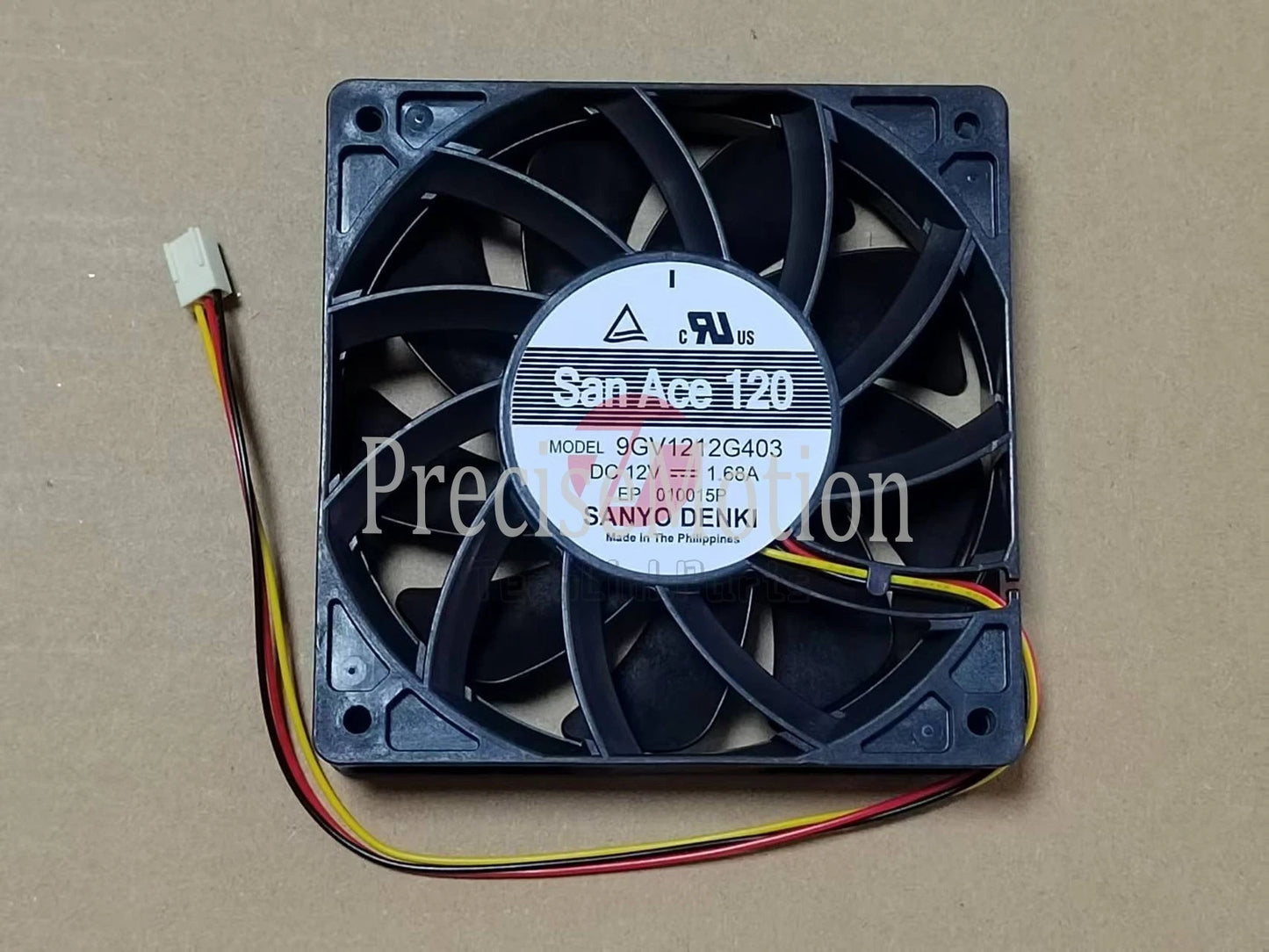 SANYO 9GV1212G403 12025 12V 1.68A 12CM high air volume cooling fan