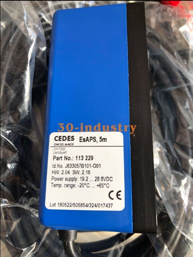 1PCS NEW FOR CEDES Escalator ESAPS Sensor J633057B101-G01 Speed detection - CEDES