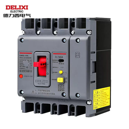 Delixi CDM3L-125C CDM3L-125C/4300 4P Circuit Breaker