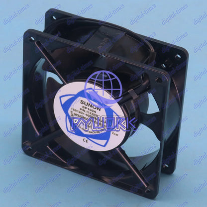 SUNON 12038 SP100A P/N 1123XSL 115V 0.26A 12CM aluminum frame cooling fan
