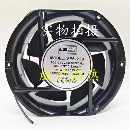 1PCS VF6-220 17251 AC200V-240V 0.22A 17CM Axial Inverter Cooling Fan