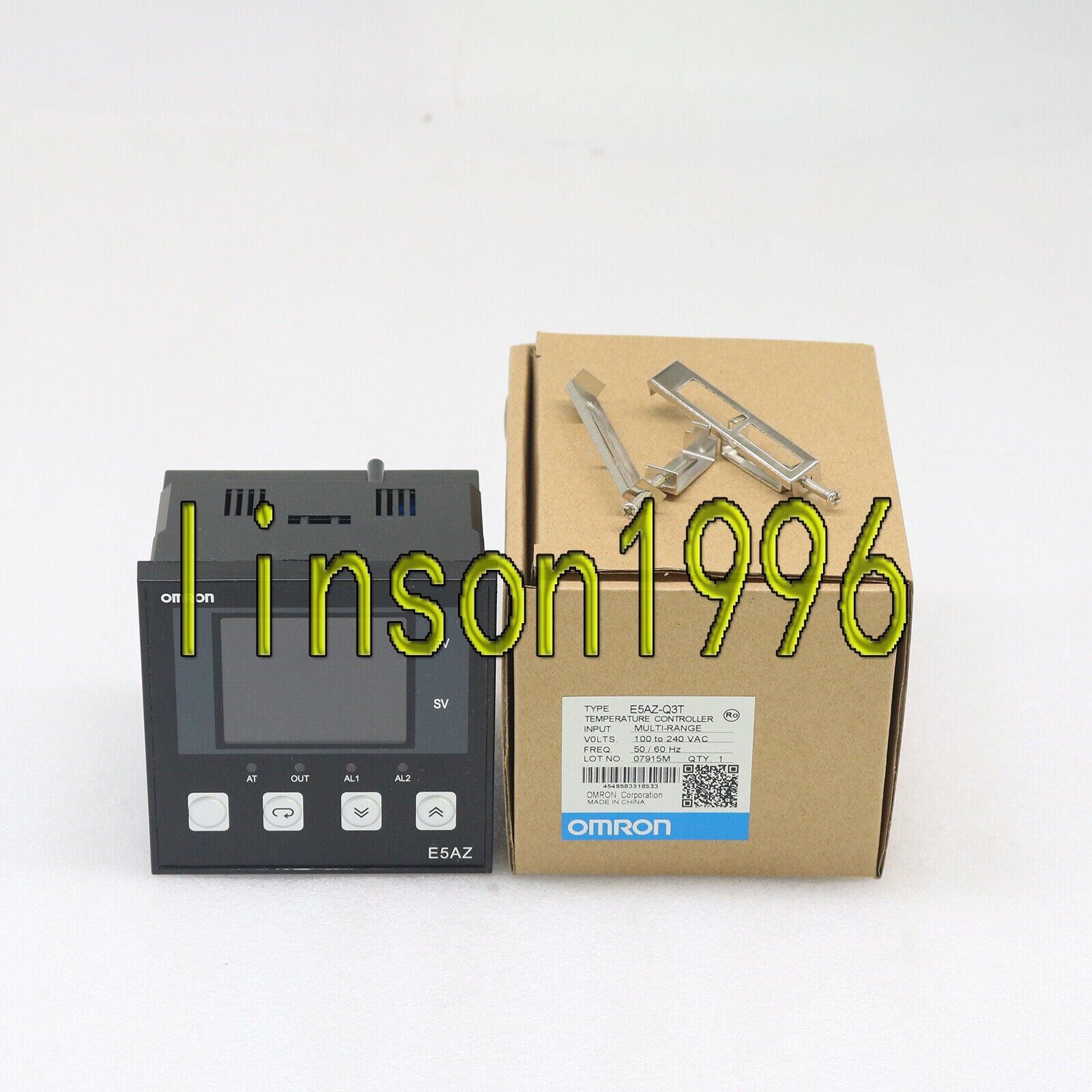 ONE OMRON Temperature Controller E5AZ-Q3T 100-240VAC FAST SHIP - OMRON