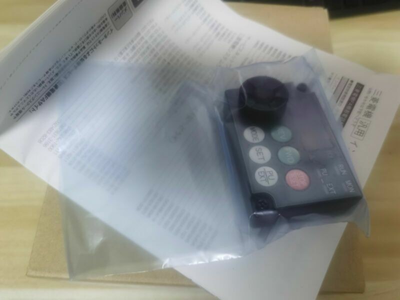 1PCS  Mitsubishi FR-PA07 FRPA07 Control Panel   *TT