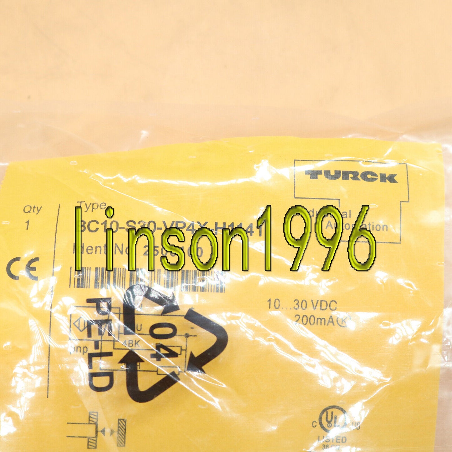 Turck BC10-S30-VP4X-H1141 Proximity Sensor Fast Delivery - TURCK