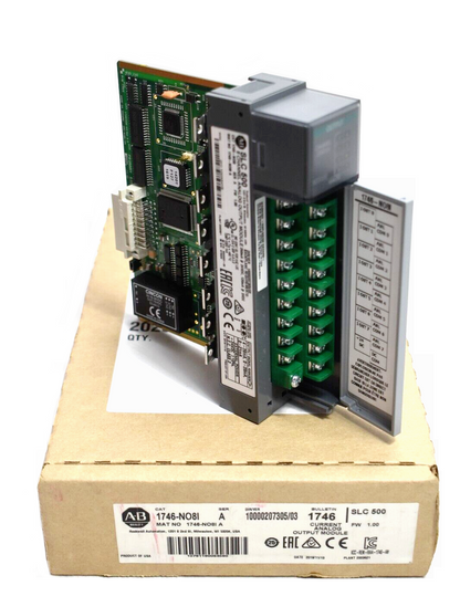 Allen Bradley Allen Bradley 1746-NO8I Ser. A SLC 500 8-Channel Analog Output Module 8-Channel 500V Analog Output Module - ALLEN BRADLEY