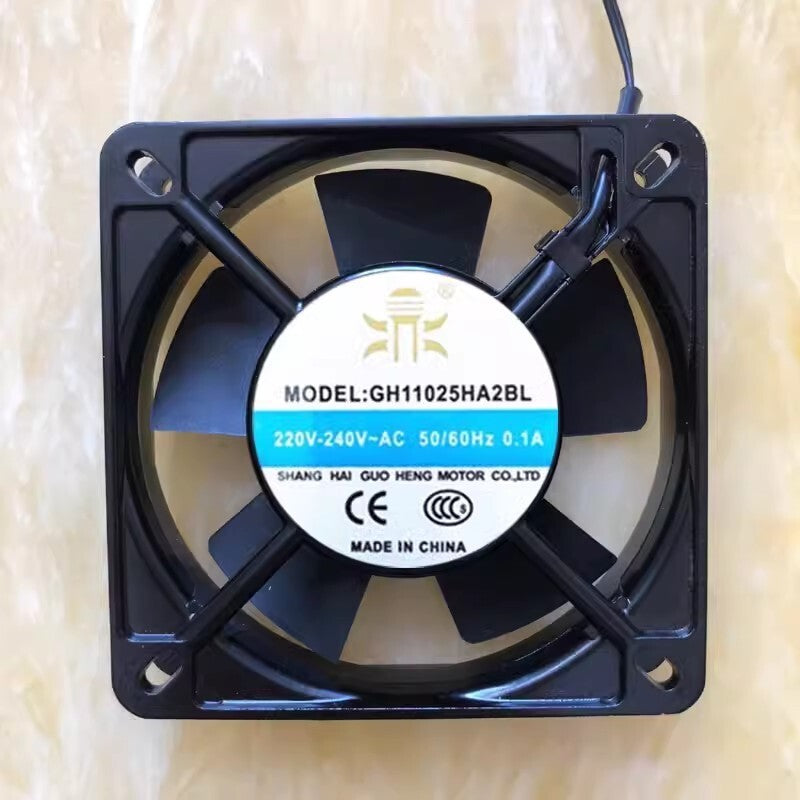 1PCS GH11025HA2BL AC220V-240V 0.10A 110*110*25MM Axial Cooling Fan