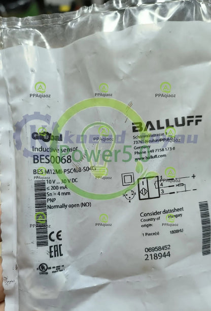 1Pcs BALLUFF BES M12MI-PSC40B-S04G （BES0068) sensor Fast delivery /