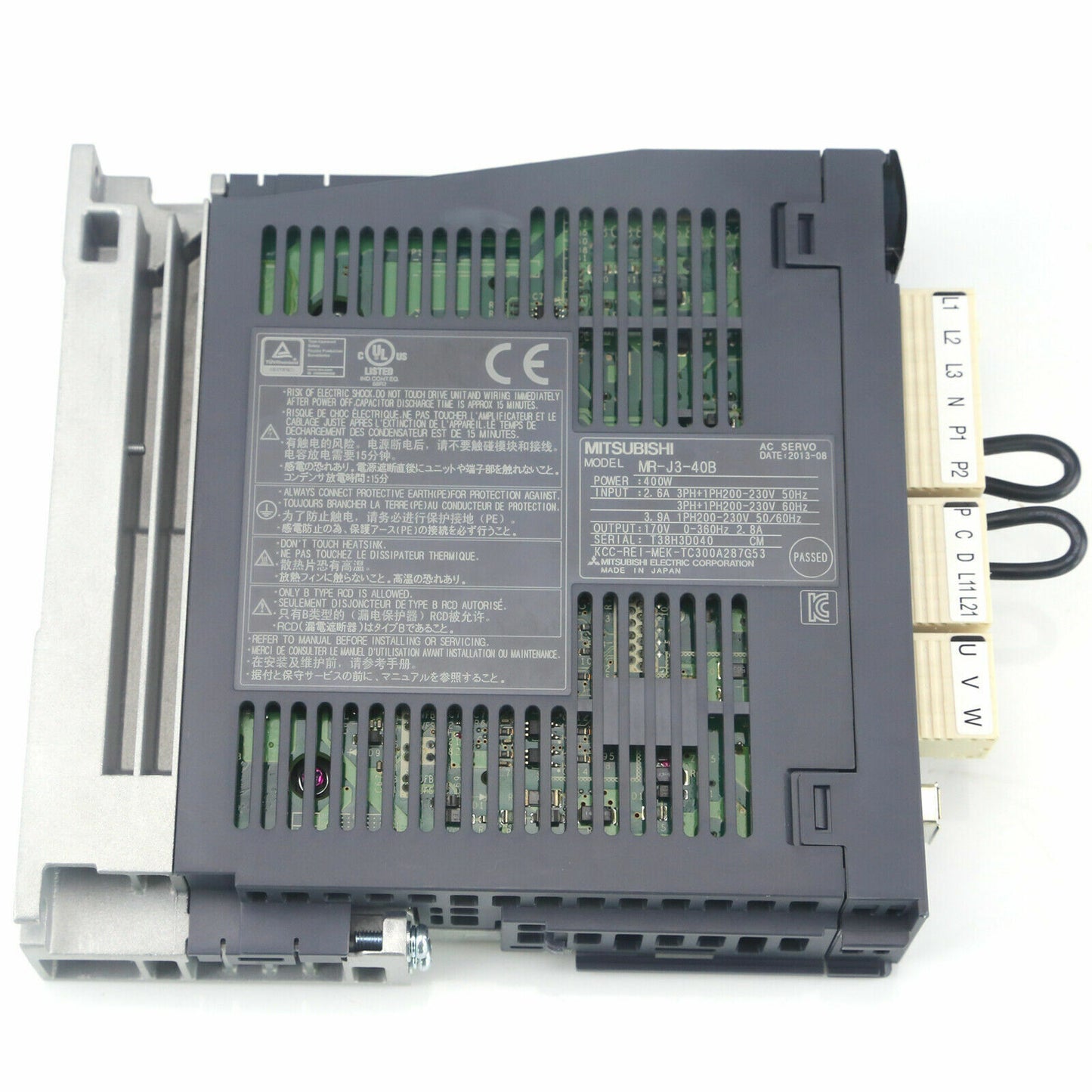 MITSUBISHI MR-J3-40B MRJ340B Servo Driver | High Performance Servo Driver | MITSUBISHI servo drivers | Industrial servo driver | MRJ340B servo controller - MITSUBISHI