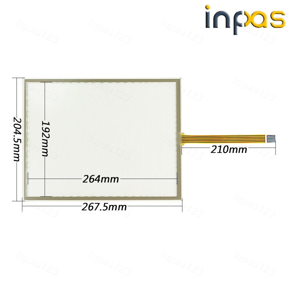 new For 6AV6644-0AA01-2AX0 Touch screen 6AV6 644-0AA01-2AX0 + Protective Flim - KOEED