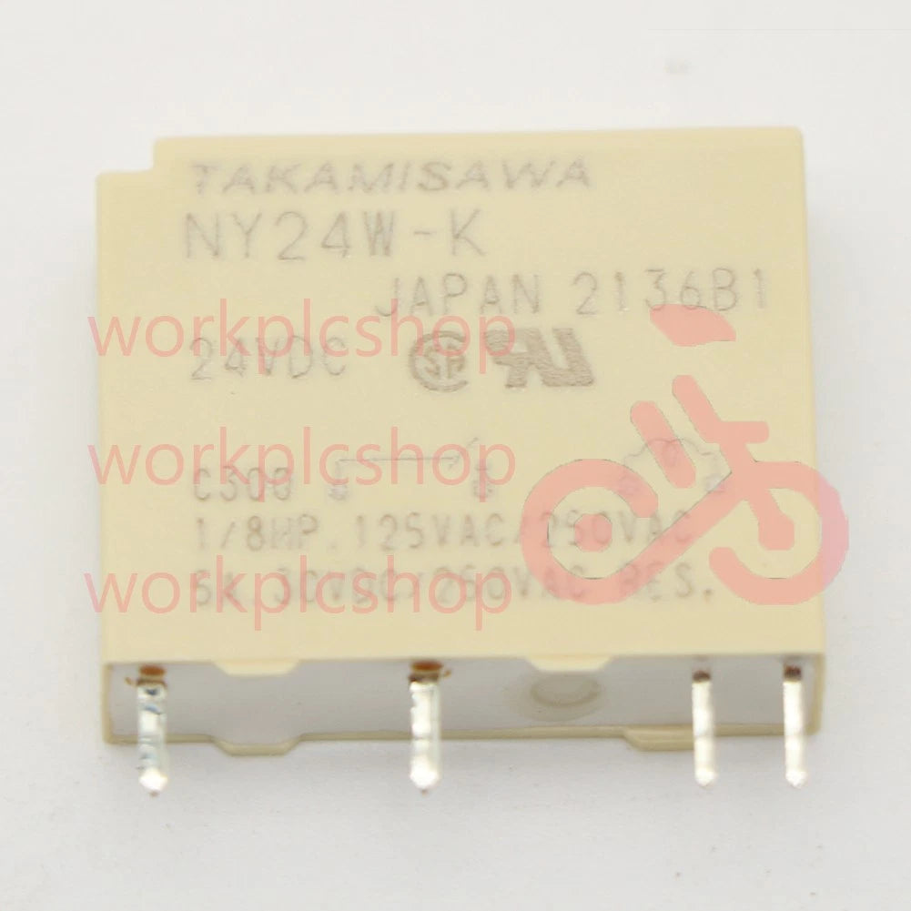 10PCS TAKAMISAWA NY24W-K 24VDC DC24V Power Relay 4Pins 5A #US