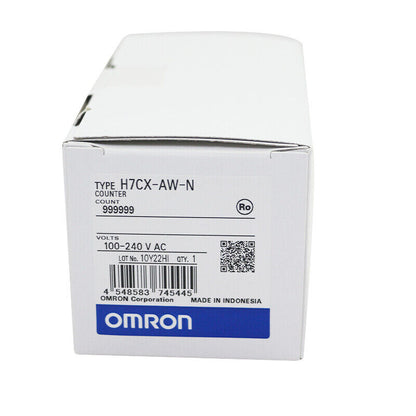 OMRON H7CX-AW-N H7CXAWN Counter 100-240VAC Original New in Box Ship - OMRON