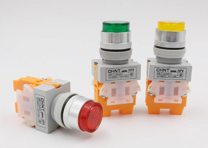 10PCS  Chint NP4-11DN  Pushbutton Switches