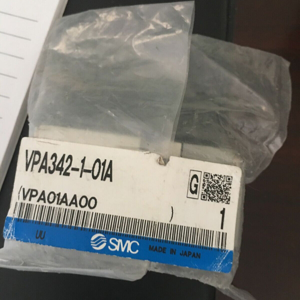 SMC VPA342-1-01A 1-PC Solenoid Valve - SMC