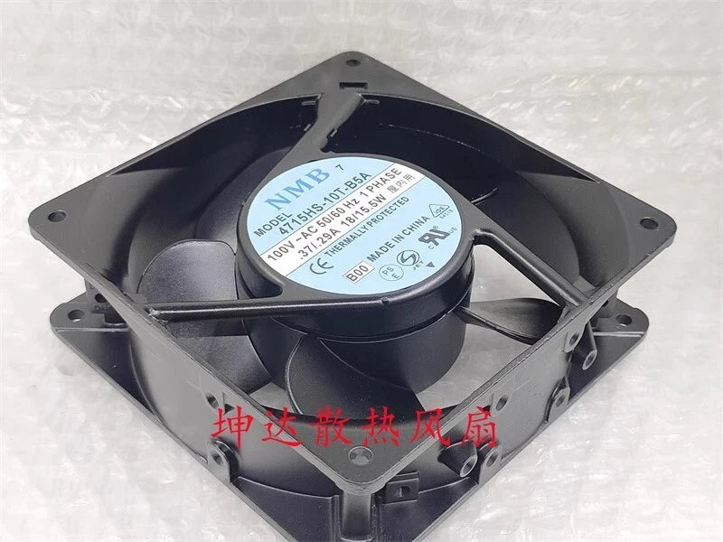 NMB 4715MS-10T-B5A AC100V 0.37A/0.29A 18/15.5W Inverter Cooling Fan