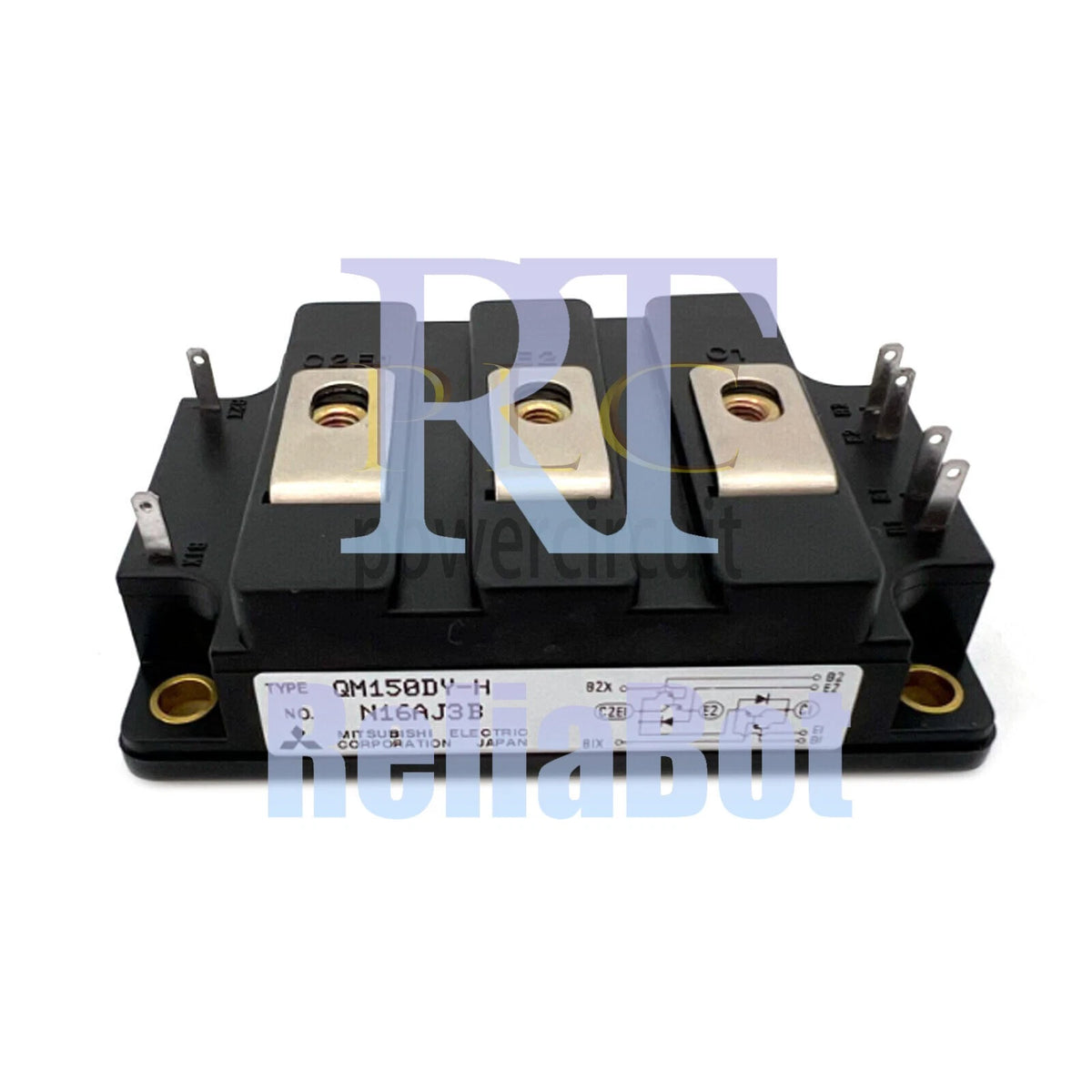 Mitsubishi QM150DY-H Transistor IGBT Power Modules, 150 Amp 600V 1PCS