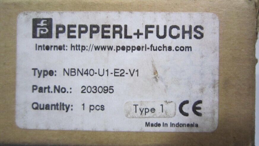 new 1PCS  FOR Pepperl+Fuchs NBN40-U1-E2-V1 Proximity switch Pepperl