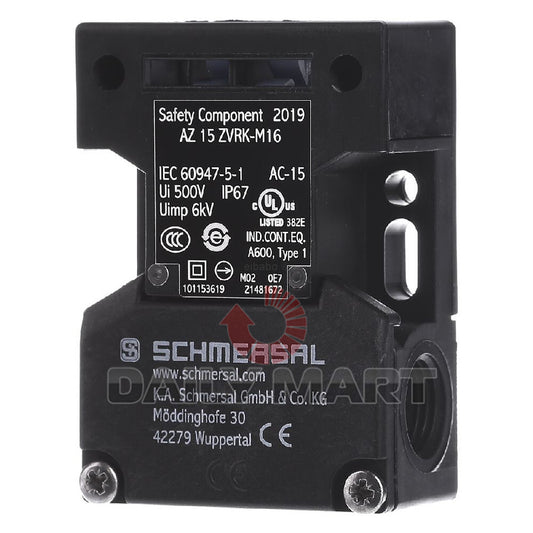 SCHMERSAL AZ 15 zvrk-M16 Safety Switch