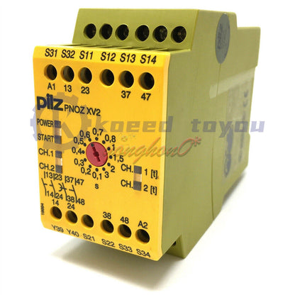 1Pcs PILZ 774502 PNOZ XV2 Safety Relay